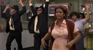 Aretha Franklin at her best in The Blues Brothers