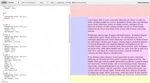 A screenshot of the Livetyping course covering CSS Layouts