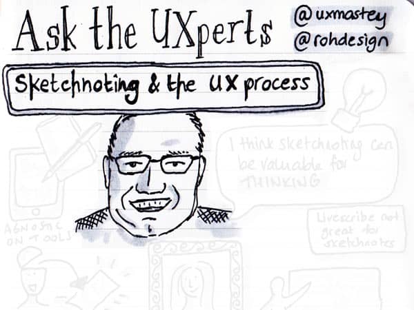Sketchnoting and the UX process