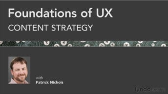 Foundations of UX: Content Strategy