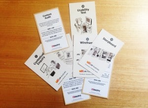 UX Techniques Trading Cards: exclusive to attendees of the UX Australia 2014 conference