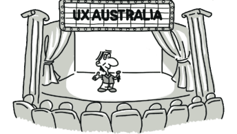 The UX Australia stage