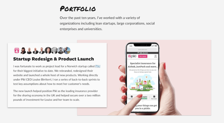 9 Inspiring UX Portfolios - UX Mastery