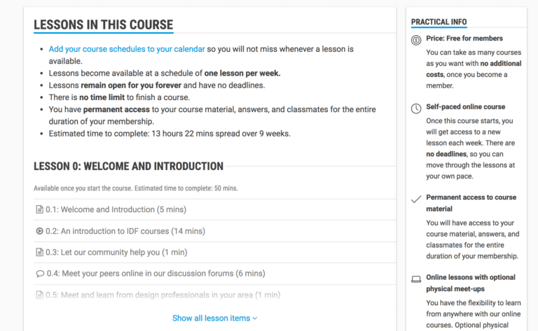 Review of the Interactive Design Foundation's Research Methods Course